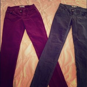 BUNDLE Old Navy Rockstar Cord Skinnies